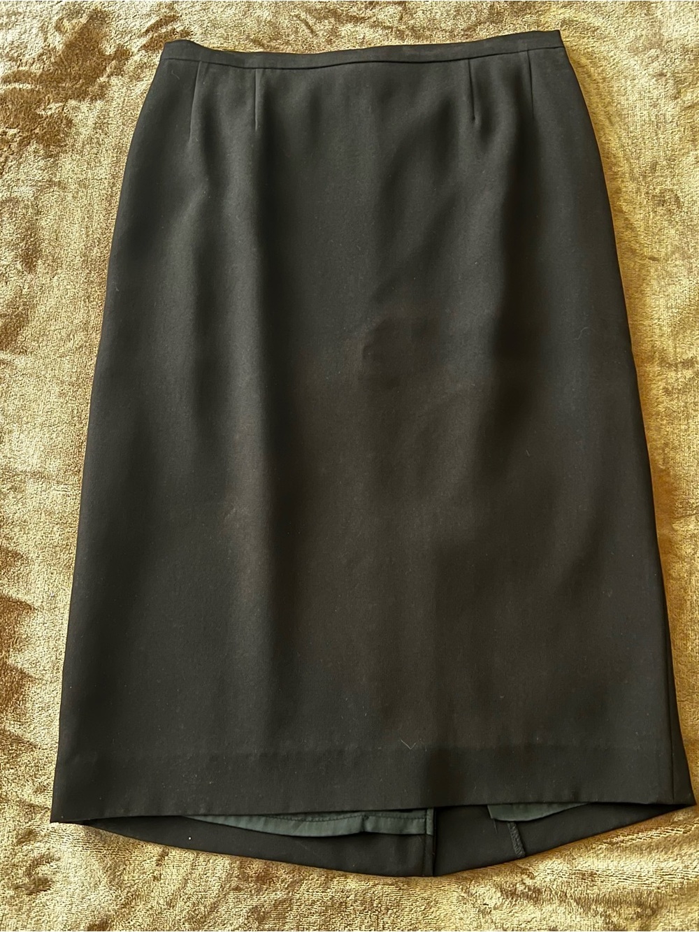 MaxMara Black Pencil Skirt